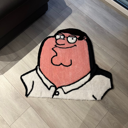 Peter Griffin Rug - Handmade