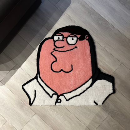 Peter Griffin Rug - Handmade