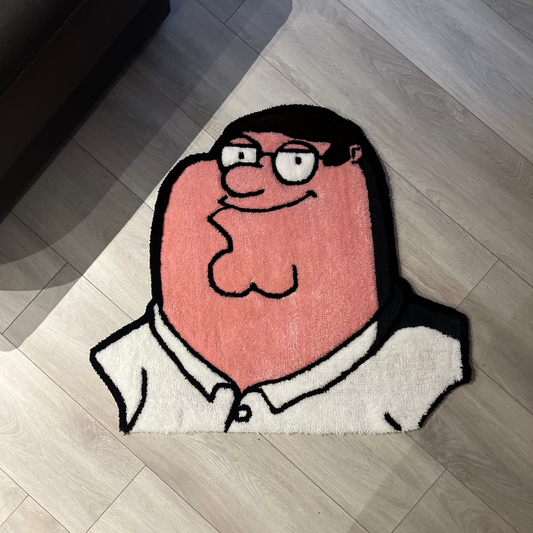 Peter Griffin Rug - Handmade