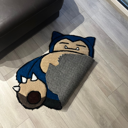 Snorlax Rug Pokémon - Handmade