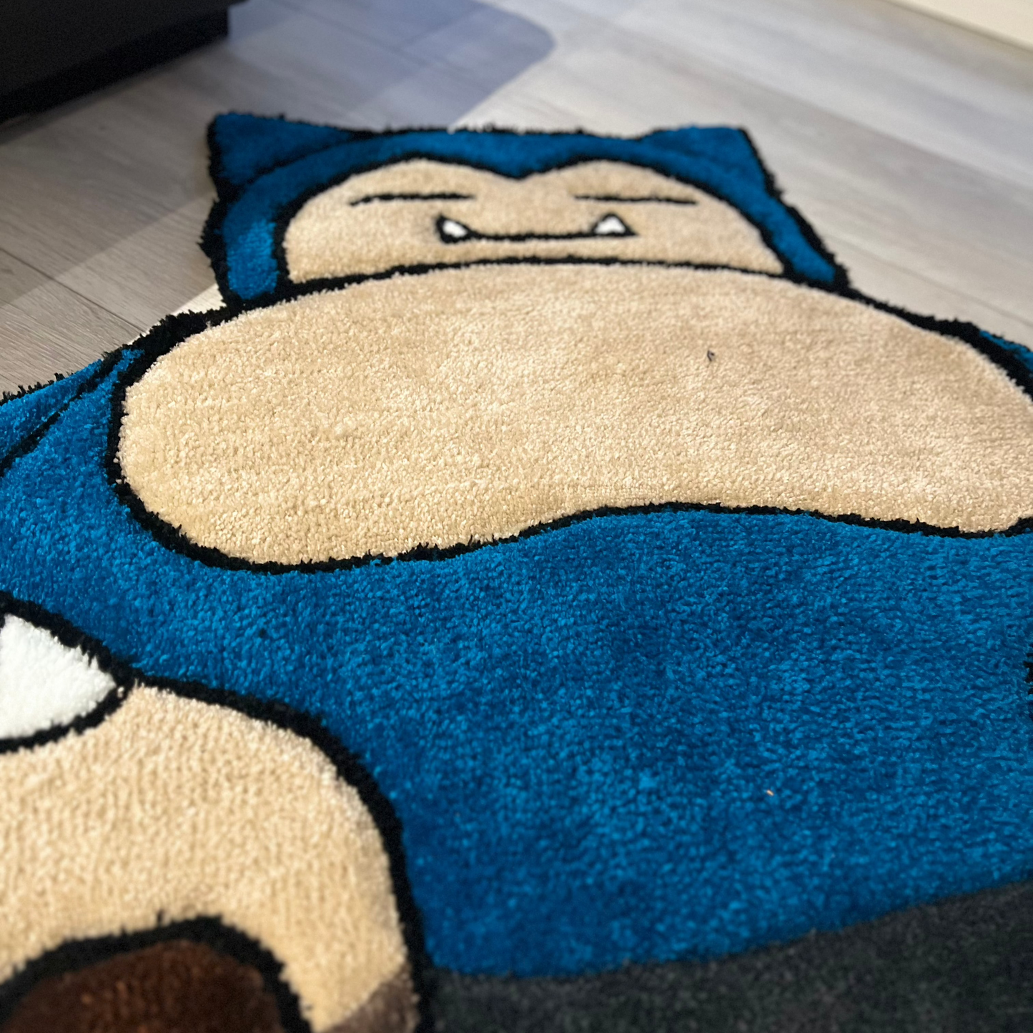 Snorlax Rug Pokémon - Handmade