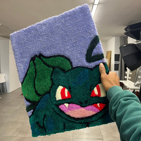 N° 0001 Bulbasaur Quadro Tuftato