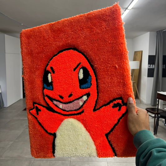 N° 0004 Charmander Quadro Tuft