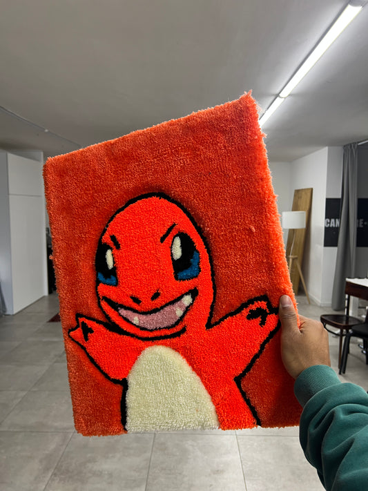 N° 0004 Charmander Quadro Tuft